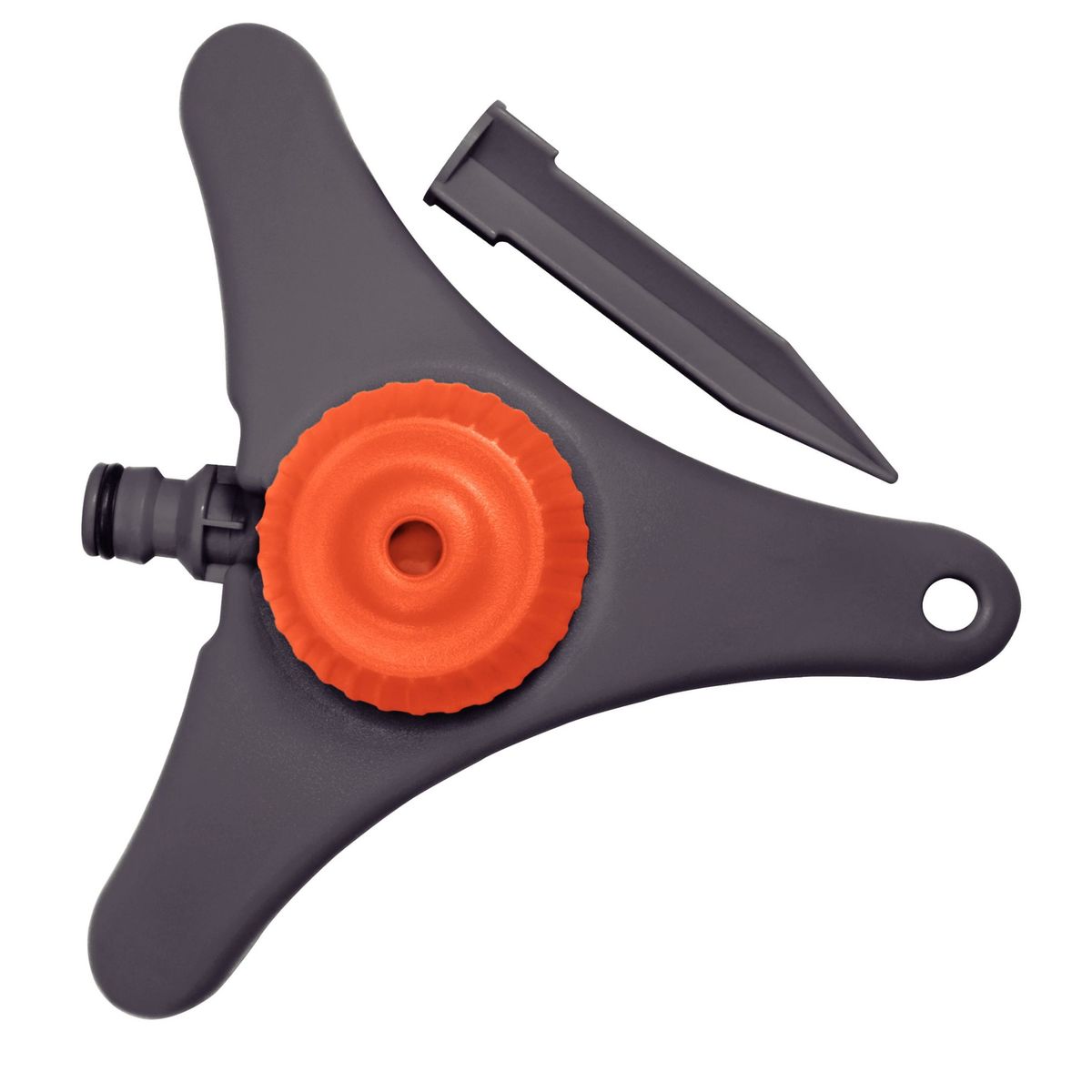 Tramontina - Aspersor Estático para Engate Rápido Cinza e Laranja