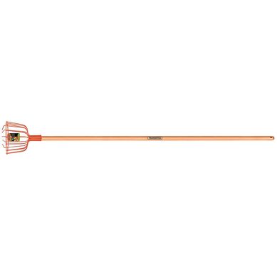 Colhedor de Frutas com Cabo 145cm Laranja