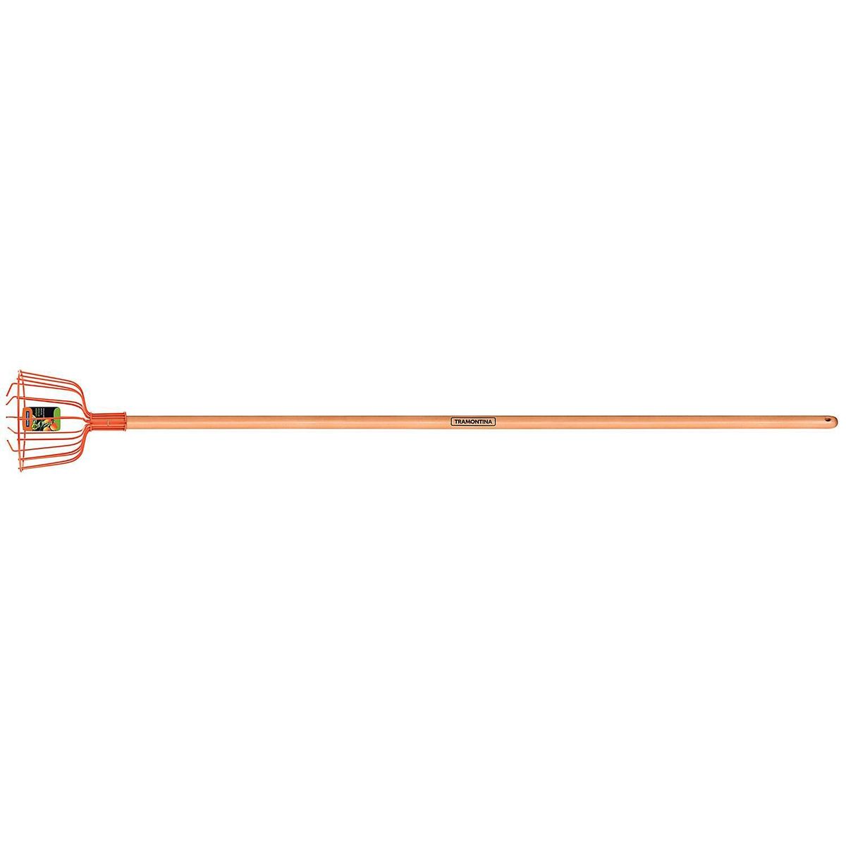 Colhedor de Frutas com Cabo 145cm Laranja, marca Tramontina - Foto Principal