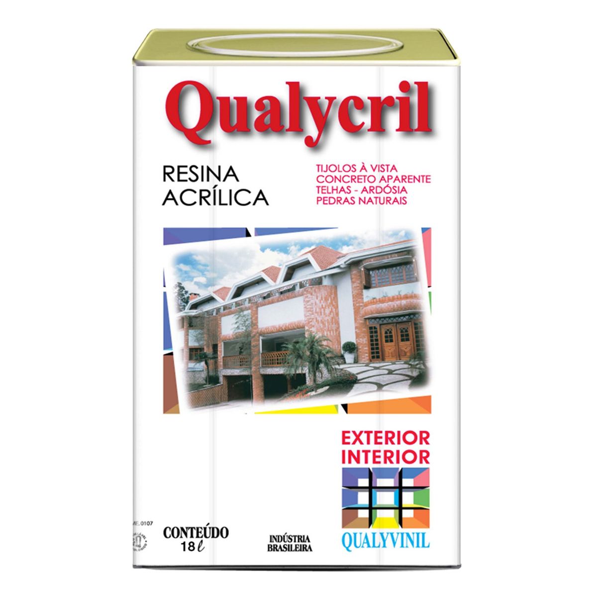 RESINA ACRIL ESTIRENADA  QUALYCRIL 18LTS, marca Qualyvinil - Foto Principal