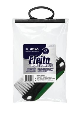 Escova para Efeito de Pintura Ao REF-704A Azul