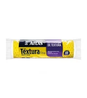 Rolo para Textura Fina de Espuma 23cm REF-110/75 Amarelo