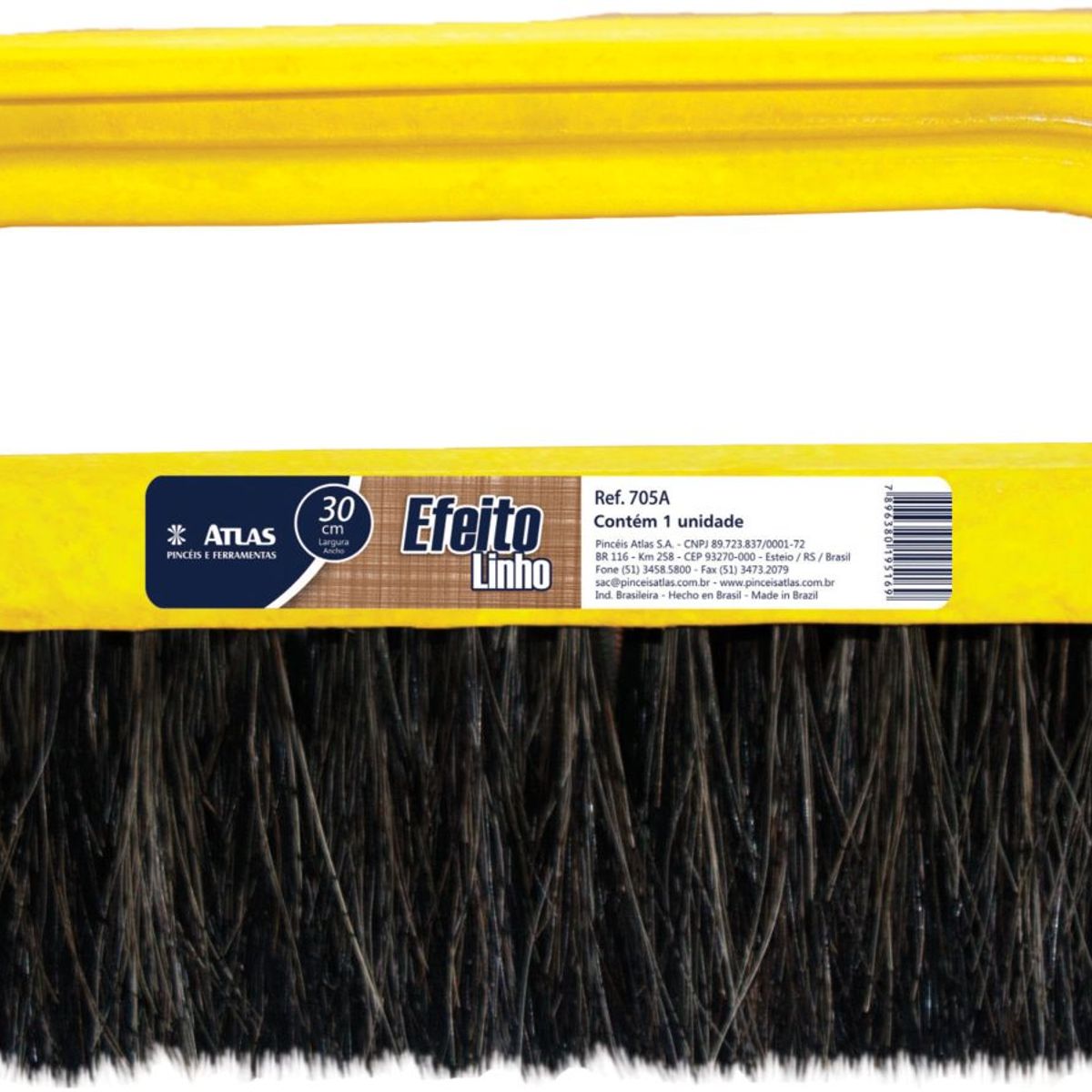 Escova para Efeito de Pintura Linho REF-705A Azul, marca Atlas - Foto Principal