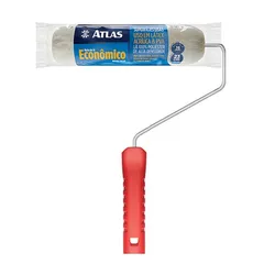 Conjunto de Pintura Lã Sintética Esmalte, Acrílica e Látex 23cm REF-2773SR Amarelo