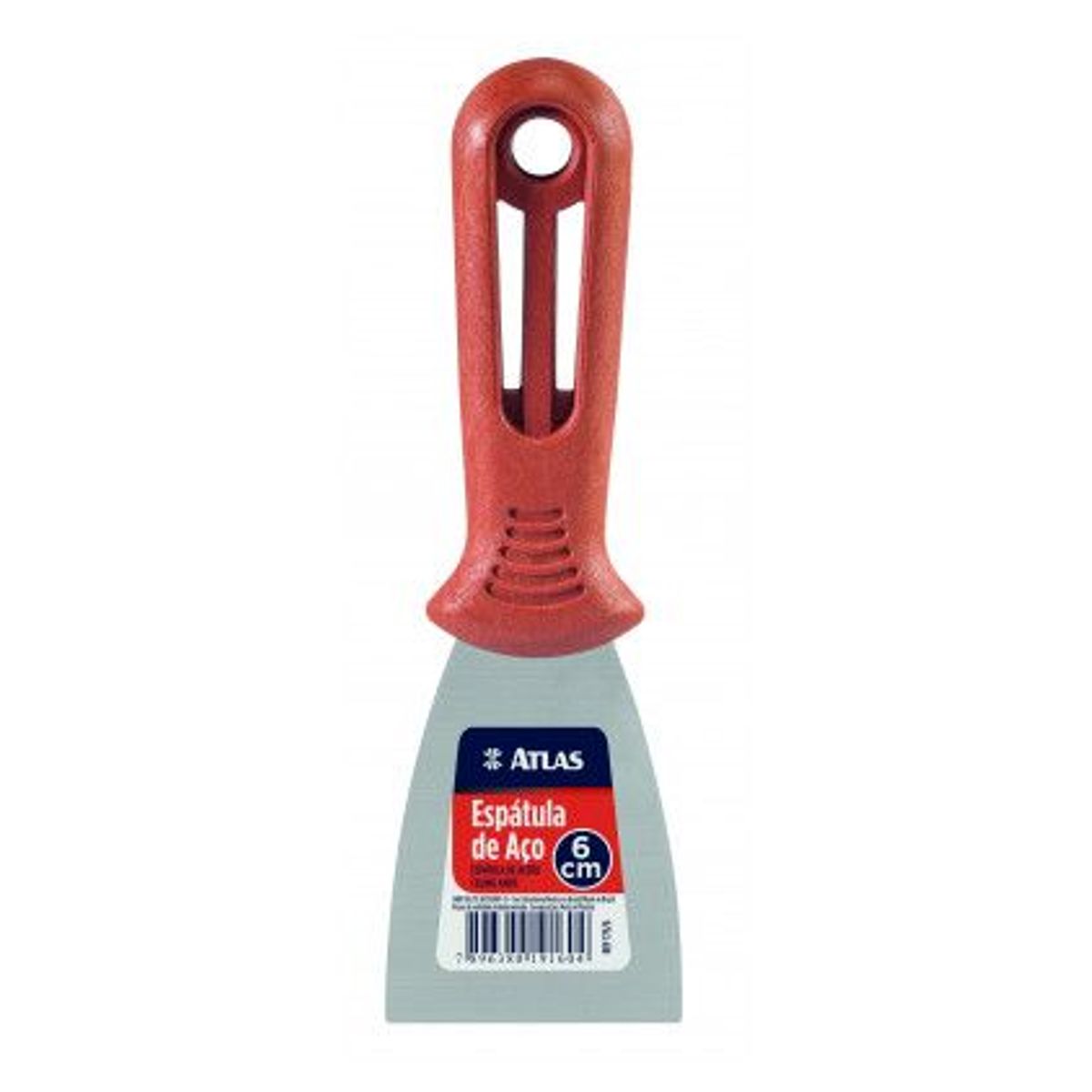 Espátula de Aço Carbono 6cm REF-175/6 Marrom, marca Atlas - Foto Principal