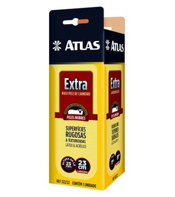 Rolo para Pintura Extra Pele de Carneiro Uso Geral 23cm REF-322/22 Natural