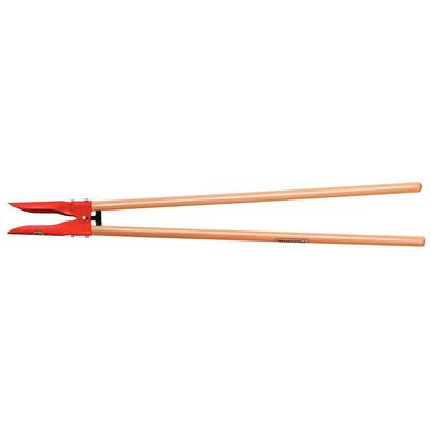 Cavadeira Articulada com Cabo de Madeira 110cm Vermelho
