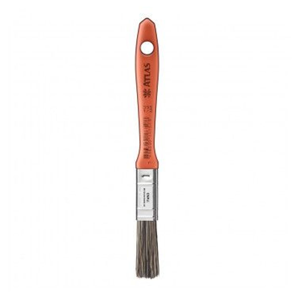 Trincha para Pintura Acrílica e Látex 1/2" REF-395/1 Marrom, marca Atlas - Foto Principal