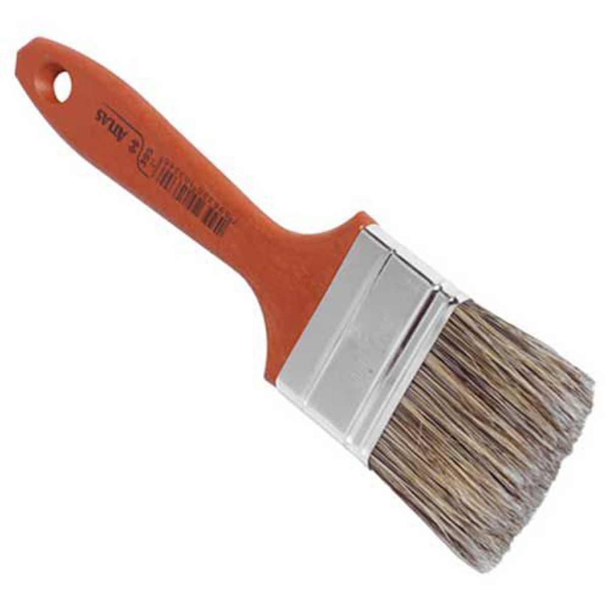 Trincha Para Pintura Acrílica e Látex 2" REF-395/5 Marrom, marca Atlas pincéis - Foto 2