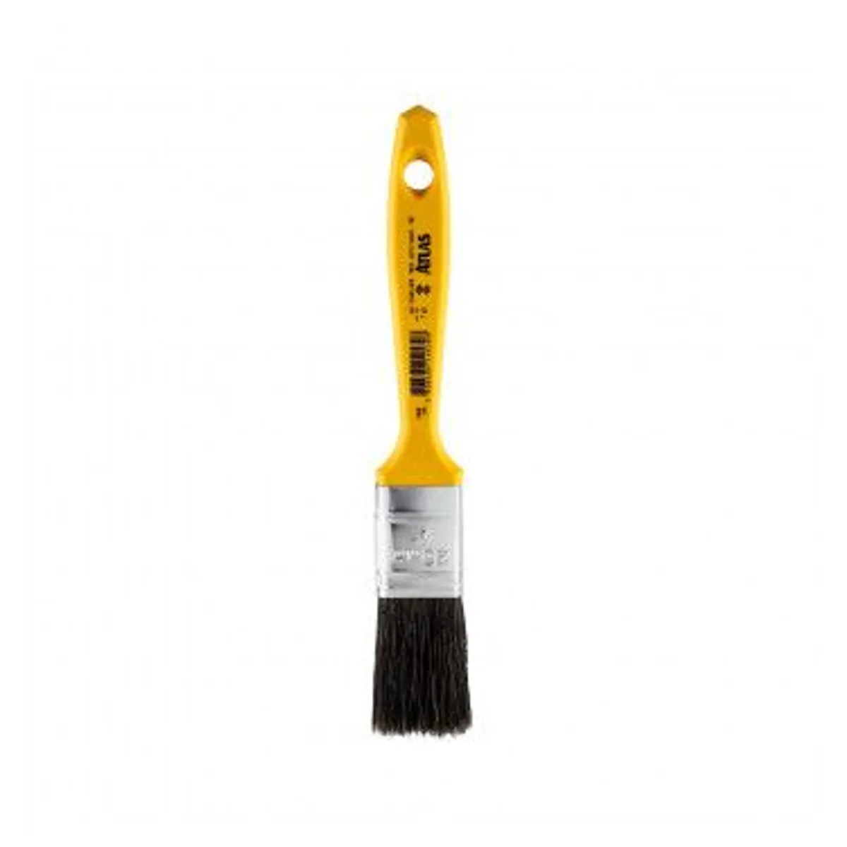 Trincha para Pintura Esmalte e Óleo 1" REF-319/3 Amarelo, marca Atlas pincéis - Foto 2
