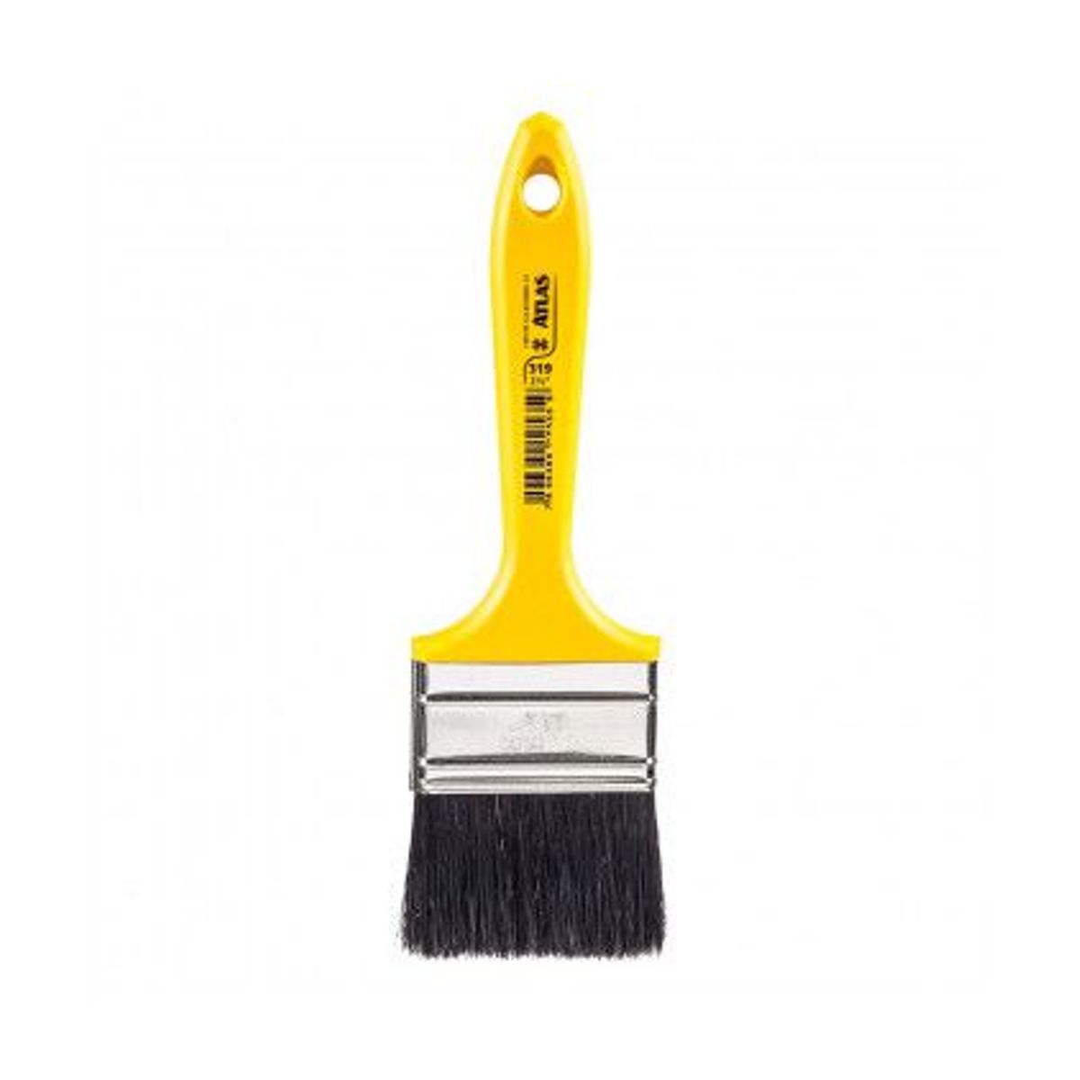 Trincha para Pintura Esmalte e Óleo 2.1/2" REF-319/6 Amarelo, marca Atlas pincéis - Foto Principal