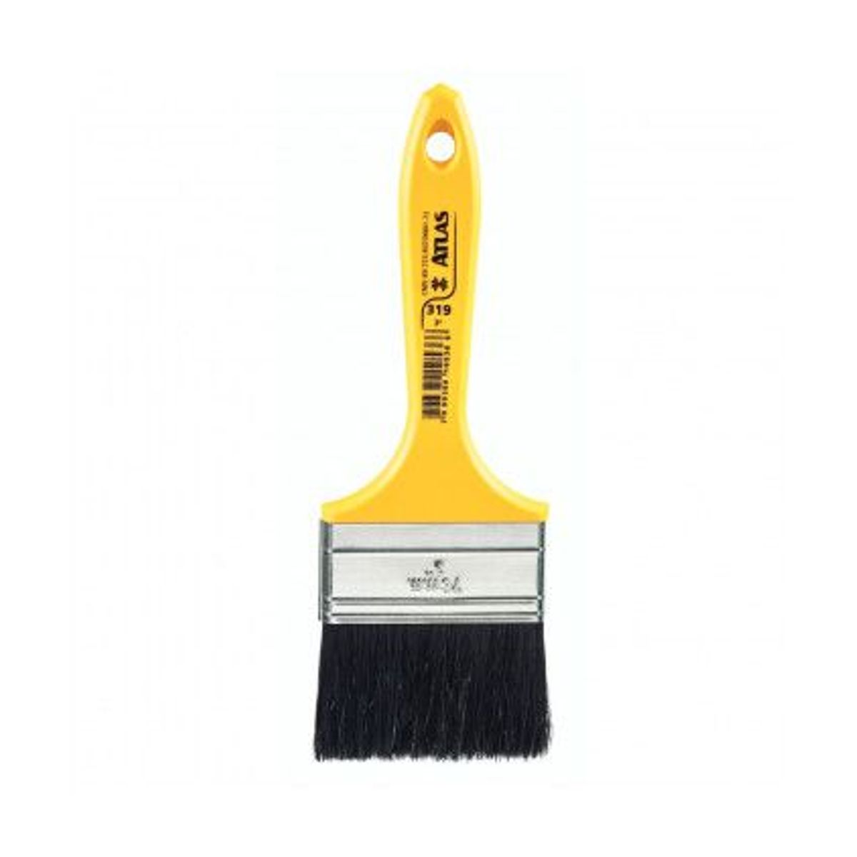 Trincha para Pintura Esmalte e Óleo 3" REF-319/7 Amarelo, marca Atlas - Foto Principal