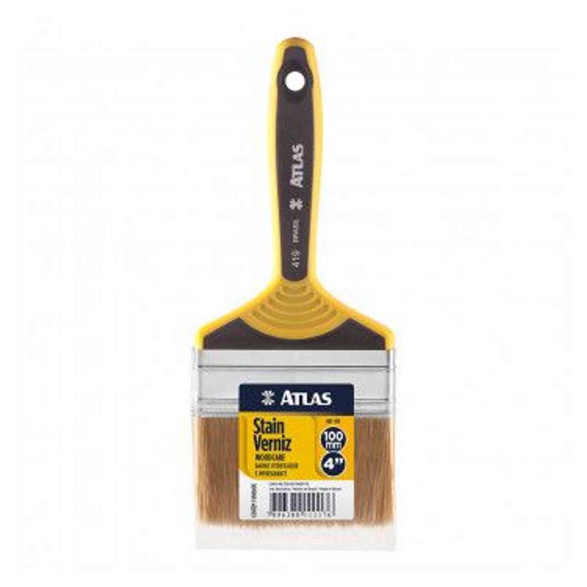 Trincha para Pintura Verniz e Stain 4" REF-419/9 110V Preto, marca Atlas - Foto Principal