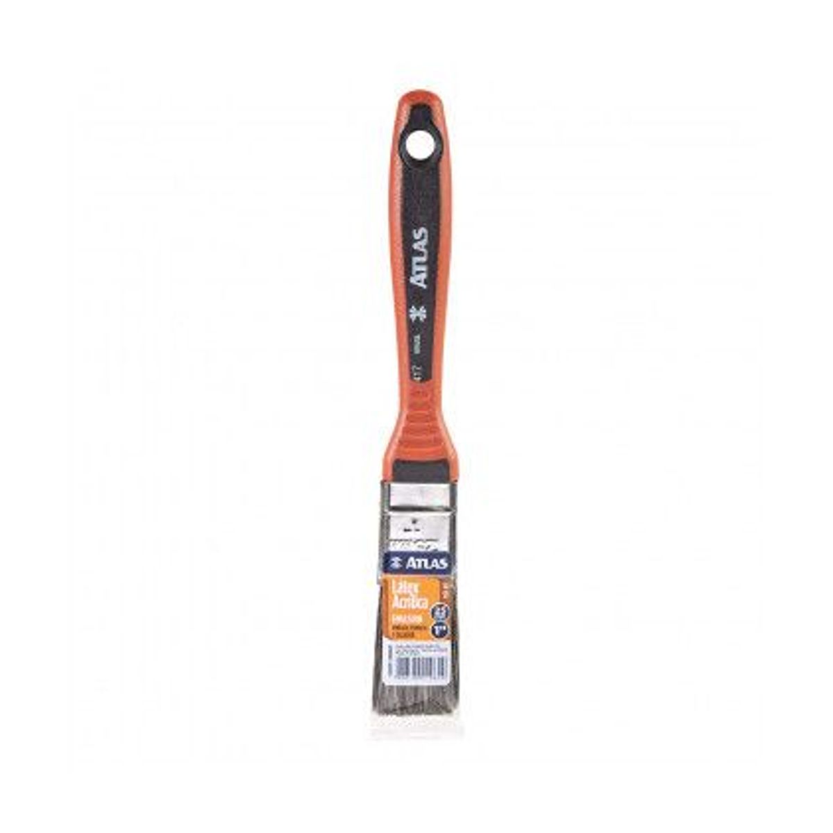 Trincha para Pintura Acrílica e Látex 1" REF-417/3 Preto, marca Atlas - Foto Principal