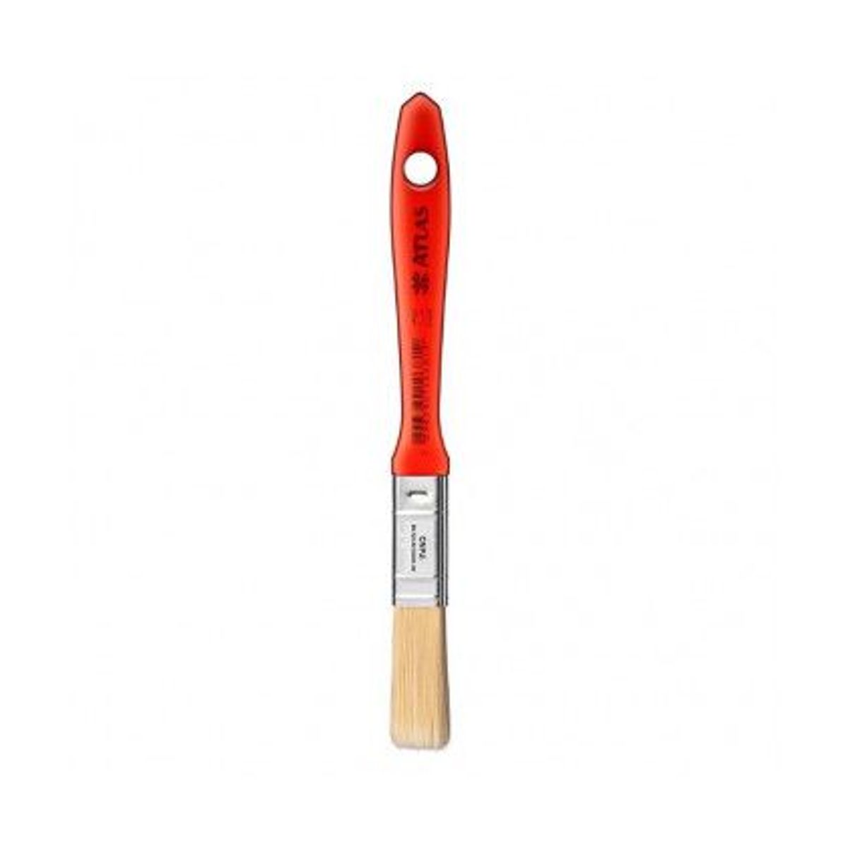 Trincha Média Sintética para Pintura Plumatek 1/2" REF-AT315/1 Vermelho, marca Atlas - Foto Principal