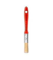 Trincha Média Sintética para Pintura Plumatek 1/2" REF-AT315/1 Vermelho