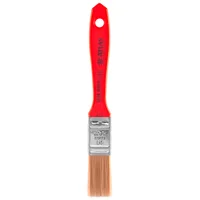 Trincha Média Sintética para Pintura Plumatek 3/4" REF-AT315/2 Vermelho
