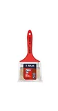Trincha Média Sintética para Pintura Plumatek 4" REF-AT315/9 Vermelho