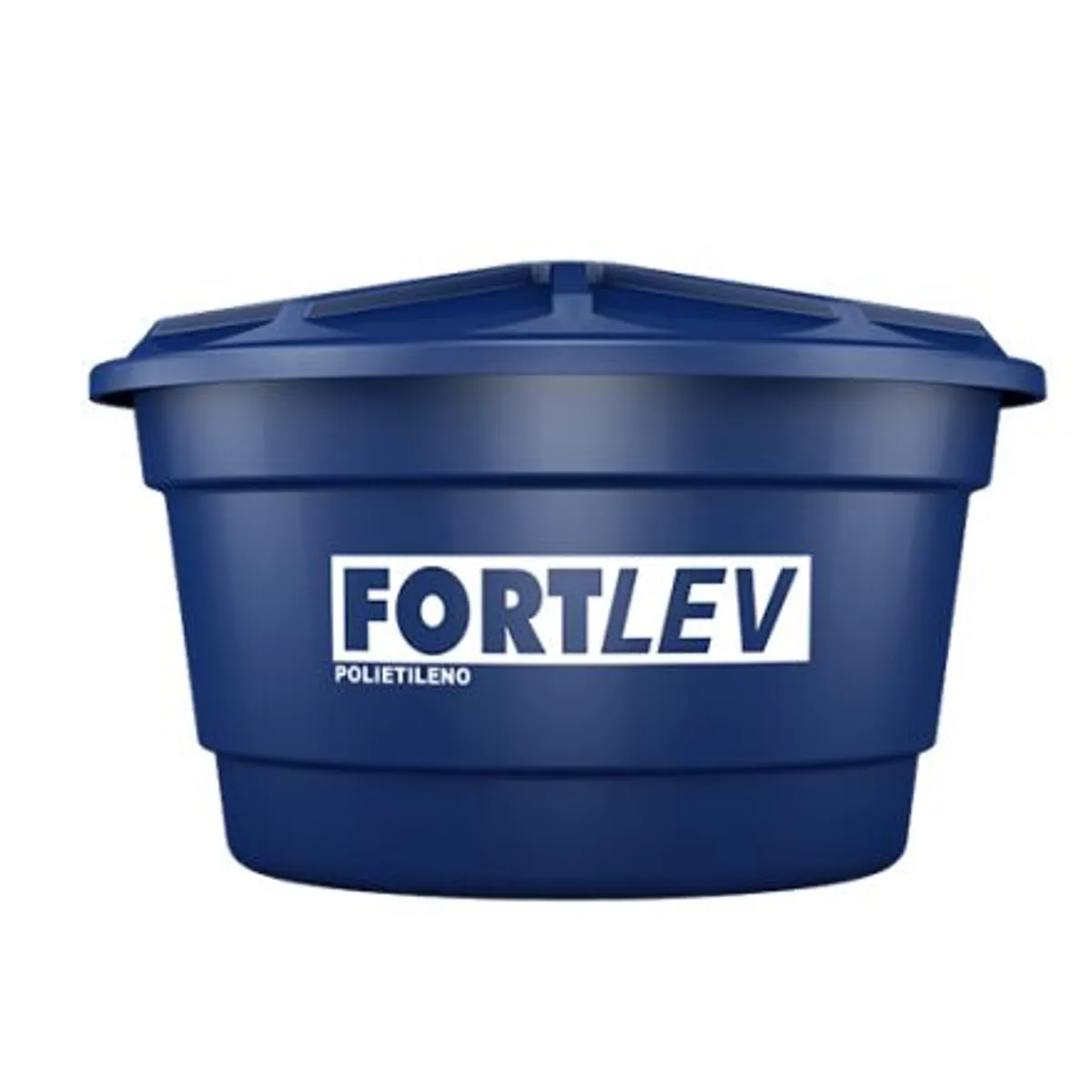 Caixa De Água 2.000L Polietileno Tampa Encaixe Azul, marca Fortlev - Foto Principal