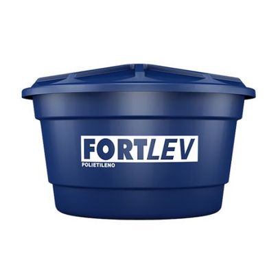 Caixa De gua 3.000L Polietileno Tampa Encaixe Azul