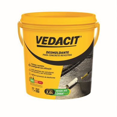 Vedacit Desmoldante CD para Concreto Revestido Galo 3,6 Litros Vedacit