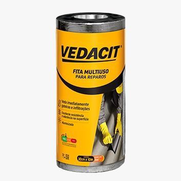 Vedacit Fita Asfltica Alumnio Auto Adesiva Multiuso 30cmx10m Otto Baumgart