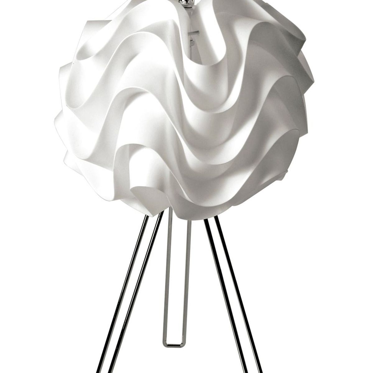 Abajur Wave Branco 23x23x38,5cm, marca Startec - Foto Principal