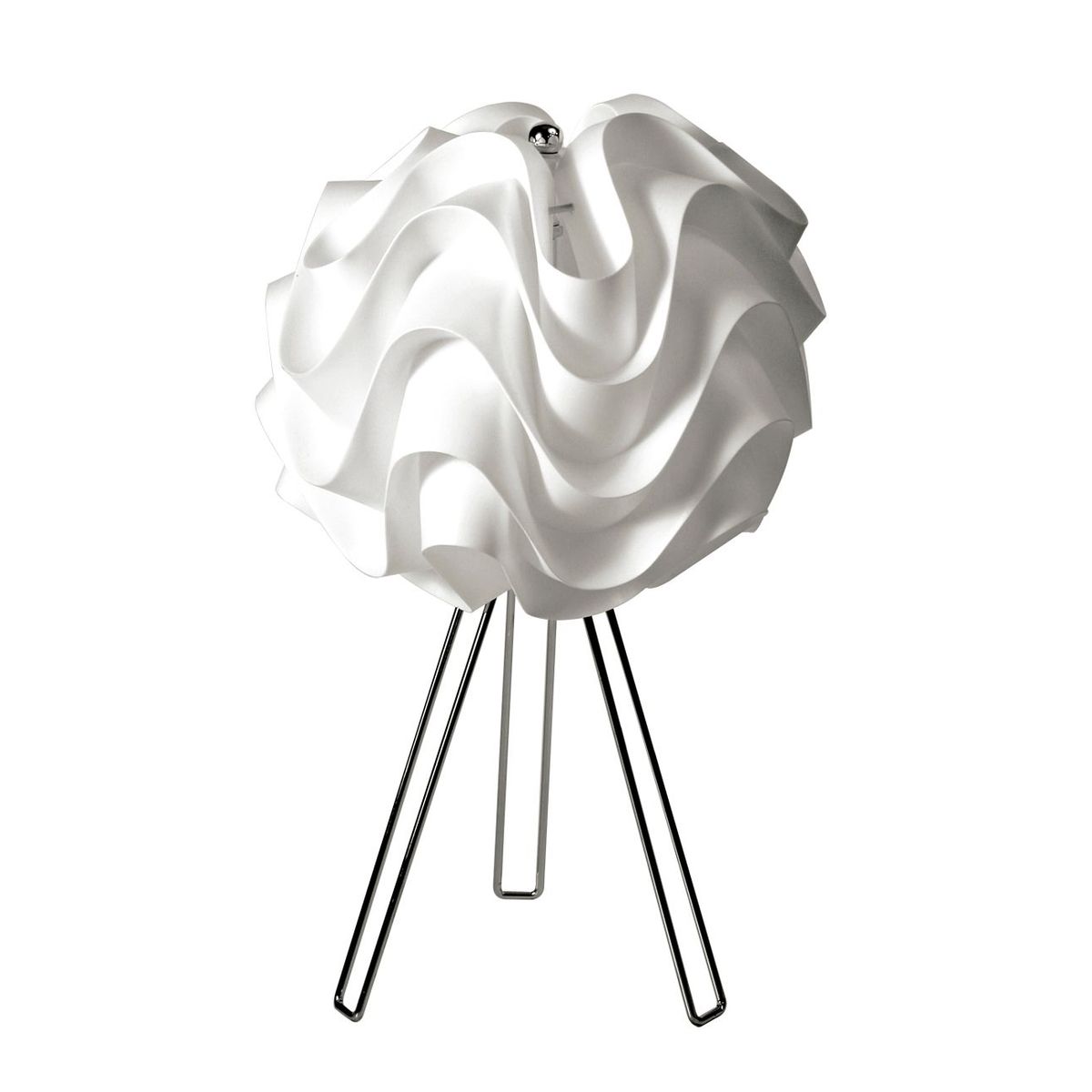 Abajur Wave Branco 23x23x38,5cm, marca Startec - Foto Principal