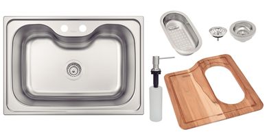 Cuba de Cobrepor 69x49cm Inox Morgana