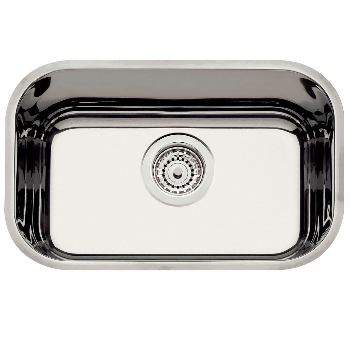 Cuba Retangular Prime Aço Inox 47x30cm Prata, marca Tramontina - Foto Principal