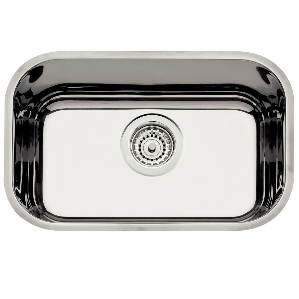 Cuba Retangular Prime Aço Inox 47x30cm Prata, marca Tramontina - Foto Principal