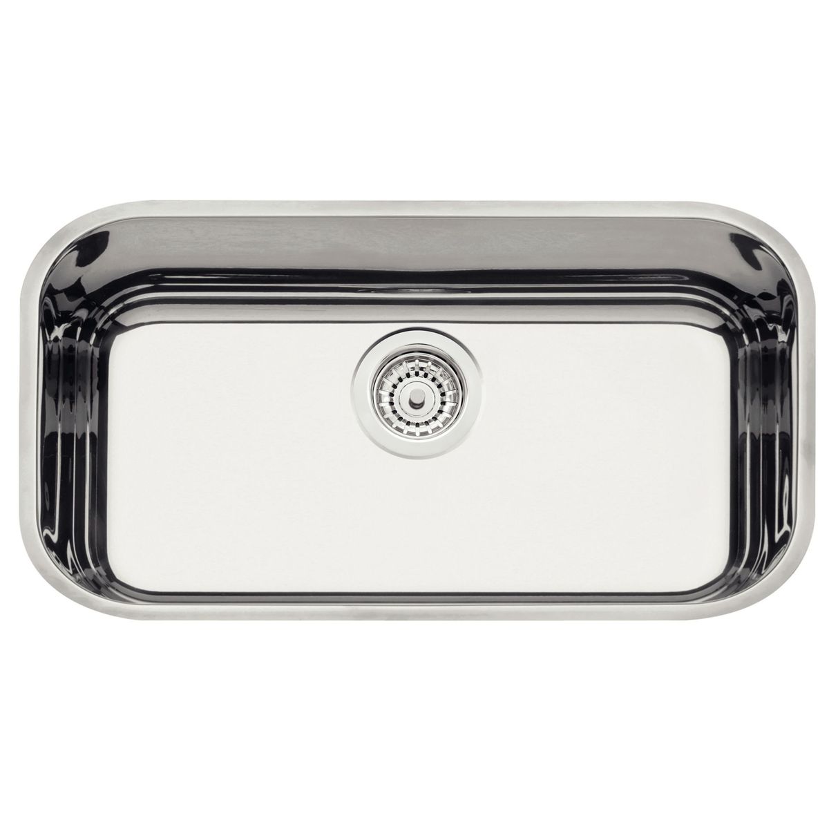 Cuba Retangular Prime Aço Inox 56x34cm Prata, marca Tramontina - Foto Principal