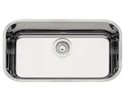 Cuba Retangular Prime Aço Inox 56x34cm Prata