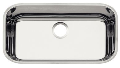 Cuba Retangular Perfecta Acetinado 56x34cm Inox 