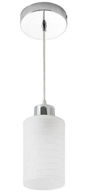Pendente Track com 1 Lmpada, Branco, 90x12x12