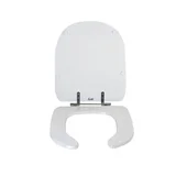 Assento Sanitário com Abertura Frontal Vogue Plus Conforto Branco
