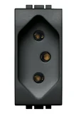 Tomada 2Postos+T Living Sl4165S Cinza