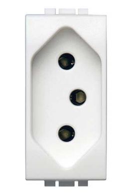 Tomada 2 Postos 20A Light SN4166S, Branco
