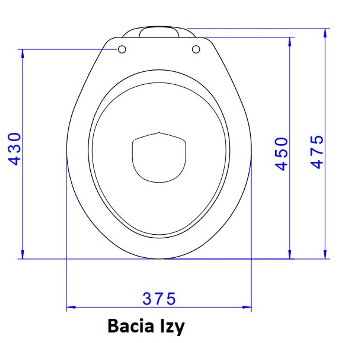 Assento Sanitário Plástico Izy/Ravena Branco, marca Deca - Foto 2