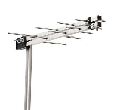 Antena Log Externa 8DBI 75Omhs 70x34cm Cromado