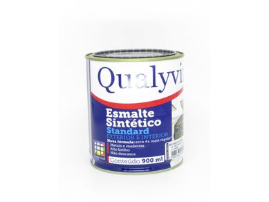 Esmalte Sinttico Brilhante 900ml Qualycor Standard para Madeiras e Metais 