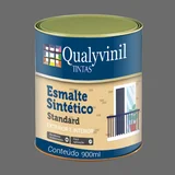 Qualyvinil Esmalte Sintético Standard Brilhante Cinza Médio 0,9L