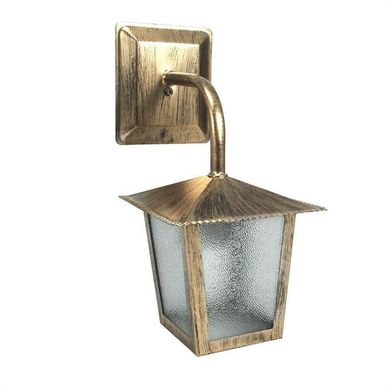Arandela L2B 30x15x20cm Ouro Velho