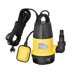 Bomba Submersão 0,5Cv Água Turva -Partículas Até 25mm 6M 7.500 L/H