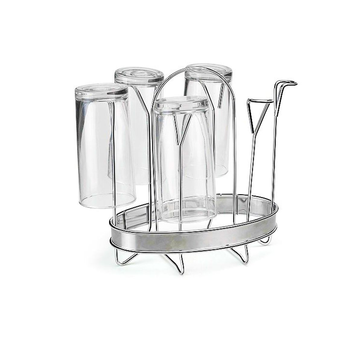 Suporte para Copos Inox Cromado, marca Arthi - Foto 2