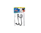 Conjunto de Ganchos Duplos 3 Peças Cook Home Cromado