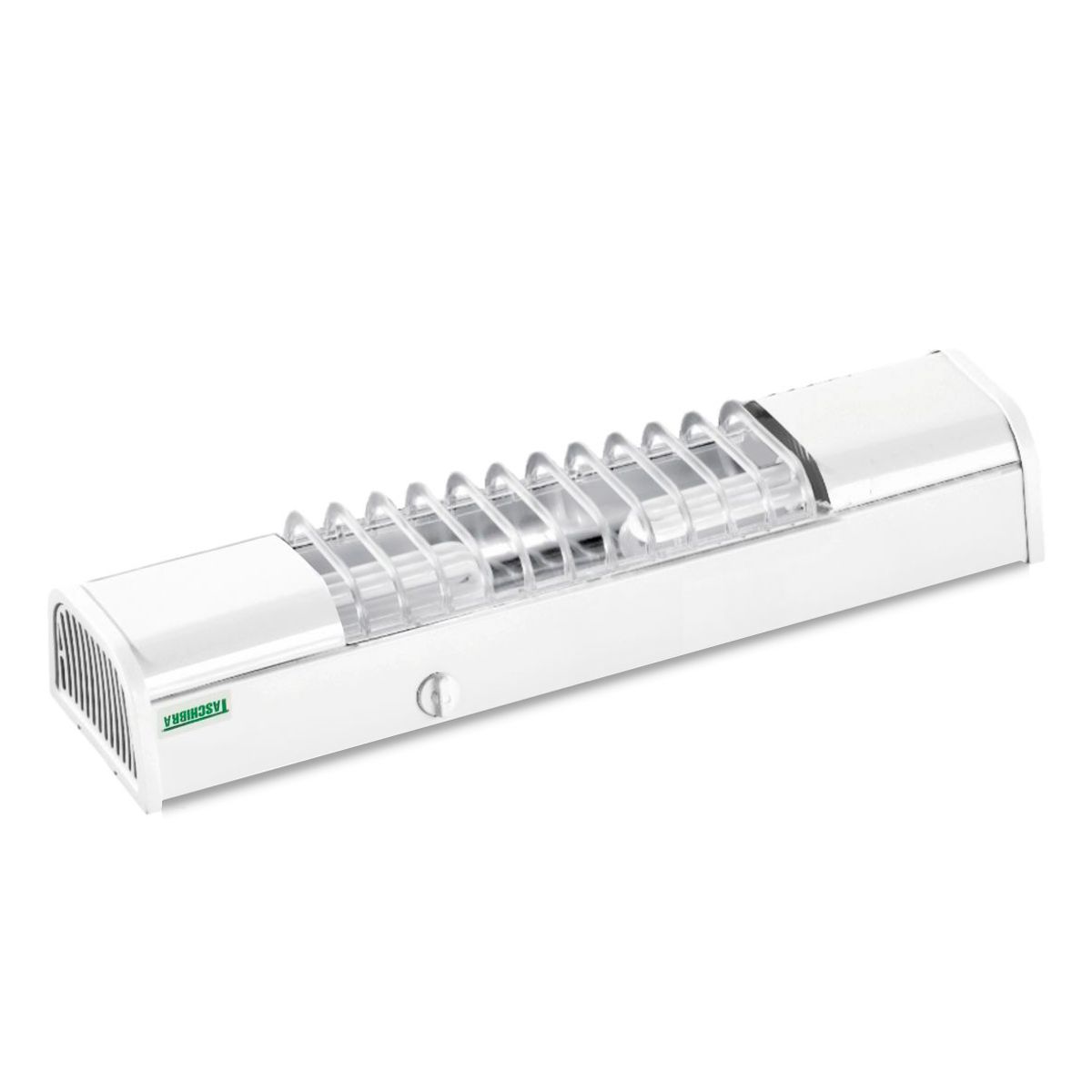 Luminária Compacta 2 Lâmpadas TA 7 E27 Branco Taschibra, marca Taschibra - Foto Principal