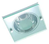 Luminária Quadrada Alumínio Pequeno, Branco
