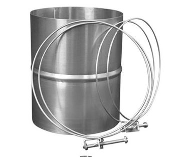 Luva Para Tubo Flextic De Alumnio 100Mm