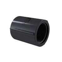 Luva 1.1/2" Eletroduto Roscável Preto